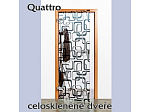 Celoskleněné dveře Quattro
