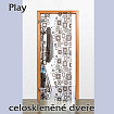 Skleněné dveře Play