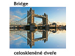 Skleněné dveře Bridge