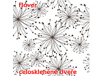 Skleněné dveře Flover