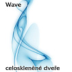 Skleněné dveře Wave
