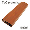 Plastová plotovka třešeň