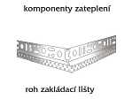 Zakládací lišta - roh 0,7mm