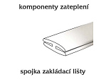 Spojka zakládací lišty