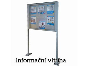 Informační vitrína 8xA4 Informační vitrína 8xA4