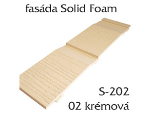 Fasádní obklad Solid Foam S202 - krémový Fasádní obklad Solid Foam S202 - krémový