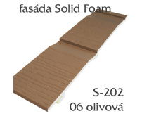 Fasádní obklady Solid Foam S202 - olivový