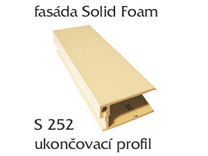 Dvoudílný ukončovací profil S252