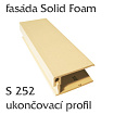 Dvoudílný ukončovací profil S252