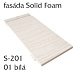 Fasádní obklad Solid Foam S201 - bílý