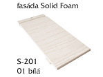 Fasádní obklad Solid Foam S201 - bílý