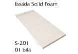 Fasádní obklad Solid Foam S201 - bílý
