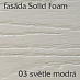 Fasádní obklad Solid Foam S201 - světle modrý