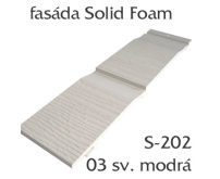 Fasádní obklad Solid Foam S201 - světle modrý