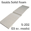 Fasádní obklad Solid Foam S201 - světle modrý