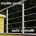 Nerezové zábradlí - sada pro horní kotvení