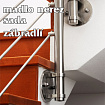 Nerezové zábradlí - sada pro boční kotvení