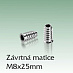 Boční nerezové zábradlí - sada s dřevěným madlem