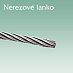 Lankové zábradlí - sada pro horní kotvení
