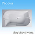Dvoumístná vana Padova Dvoumístná vana Padova
