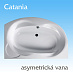 Asymetrická vana Catania Asymetrická vana Catania