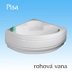 Rohová vana Pisa