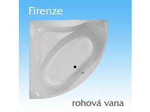 Rohová vana Firenze
