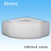 Rohová vana Rimini Rohová vana Rimini