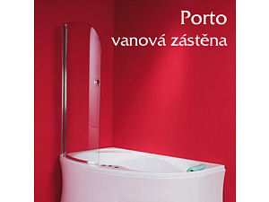 Vanová zástěna Porto