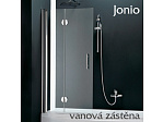 Zalamovací skleněná zástěna Jonio