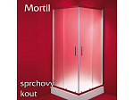 Čtvercový sprchový kout Mortil