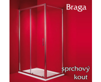 Obdélníkový sprchový kout Braga