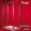 Obdélníkový sprchový kout Braga