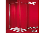 Obdélníkový sprchový kout Braga
