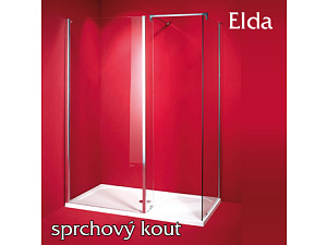 Otevřený skleněný kout Elda Otevřený skleněný kout Elda