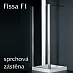 Sprchová zástěna Fissa F1 Sprchová zástěna Fissa F1