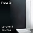 Sprchová zástěna Fissa D1