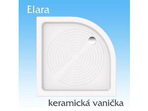 Keramická sprchová vanička Elara