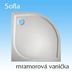 Mramorová sprchová vanička Sofia