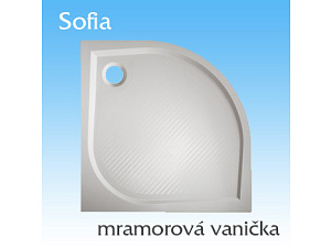 Mramorová sprchová vanička Sofia Mramorová sprchová vanička Sofia