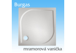 Mramorová sprchová vanička Burgas