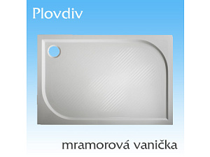 Mramorová sprchová vanička Plovdiv Mramorová sprchová vanička Plovdiv