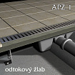 Podlahový žlab APZ 1