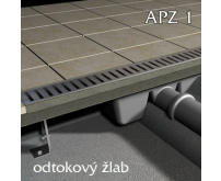 Podlahový žlab APZ 1