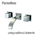 Podomítková umyvadlová baterie Portofino