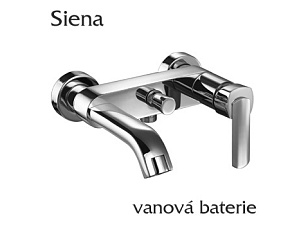 Vanová a sprchová baterie Siena Vanová a sprchová baterie Siena