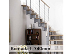 Lomené schodiště Komoda 74L