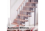 Přímé schodiště Kompakt 890mm