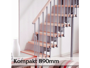 Přímé schodiště Kompakt 890mm Přímé schodiště Kompakt 890mm