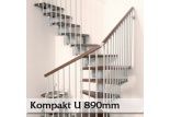 Segmentové schodiště Kompakt 89U